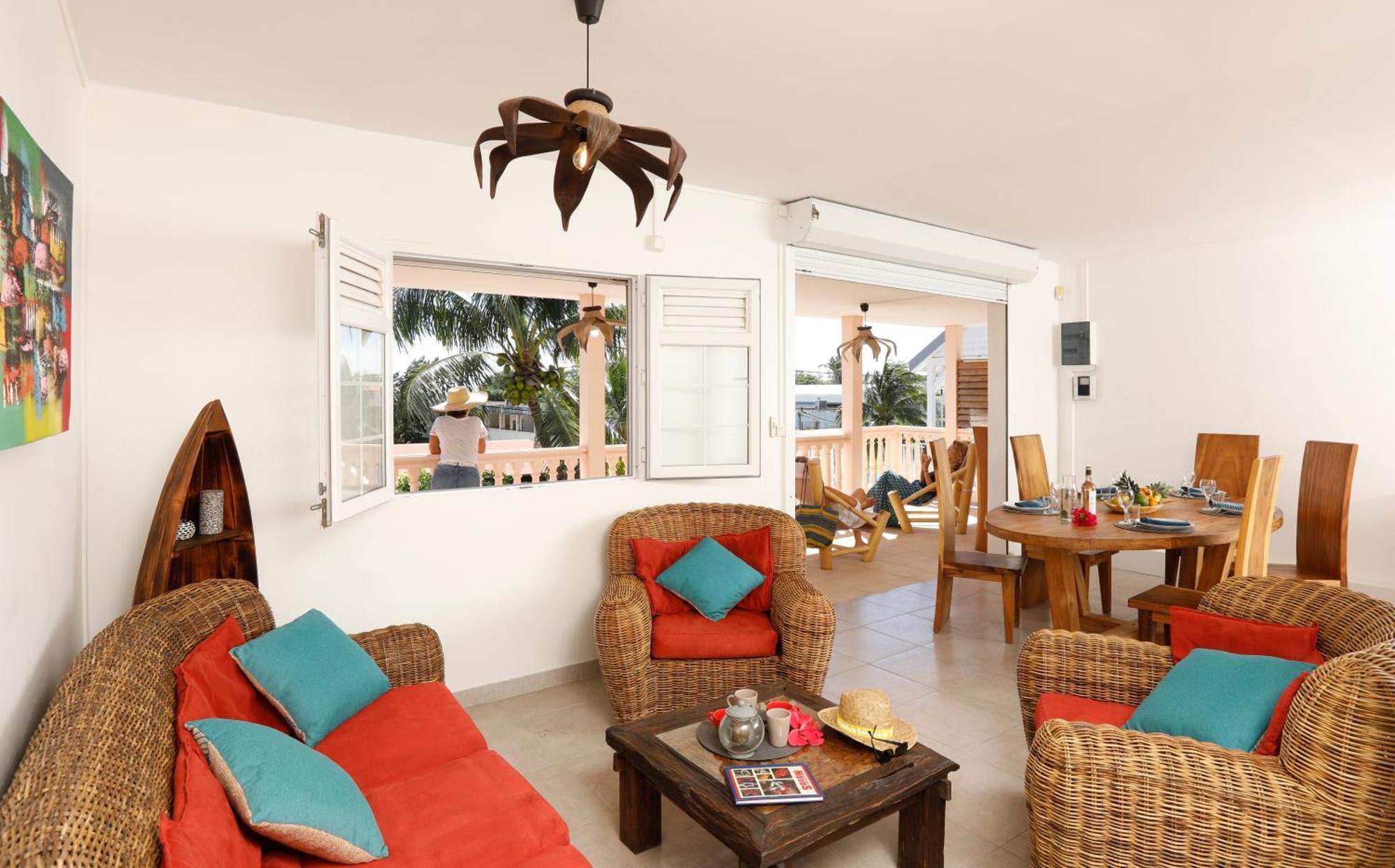 Villa Kanelle, F4, Commerces Et Plage A 100M, Le Diamant Exterior photo